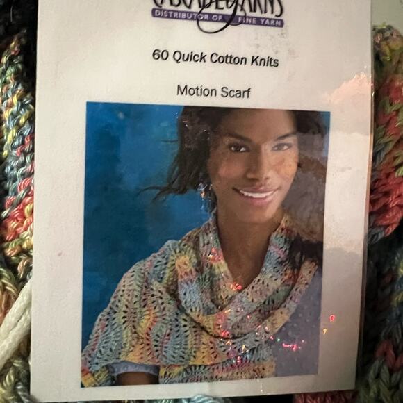 CASCADE YARNS 60 QUICK COTTON‎ KNITS MOTION SCARF - Picture 3 of 5